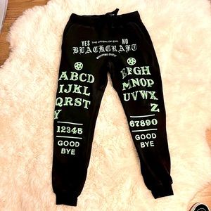 Blackcraft Cult ouija sweatpants size small